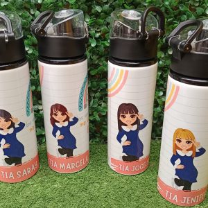 Botella 750 ml Aluminio Tapa Click